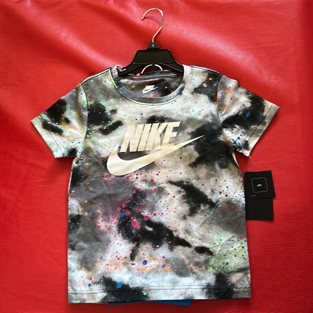 Nike Youth NSW Tie-Dye T-Shirt And Shorts Set